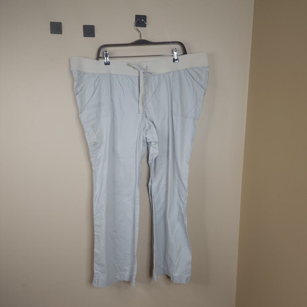 Old Navy Maternity Demi Panel Khaki Pants Size XXL